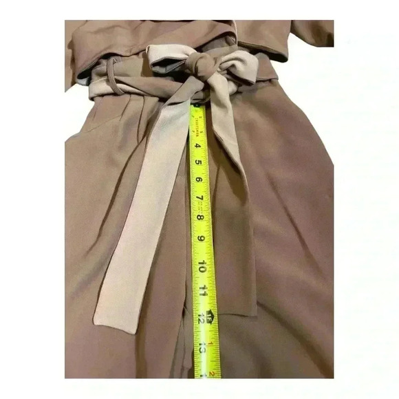 MUKOK STUDIO Belted Utility Jumpsuit Size S women’s pants camel/tan - Picture 12 of 13